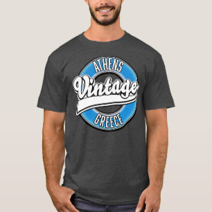 Camiseta Vintage da Grécia de Atenas