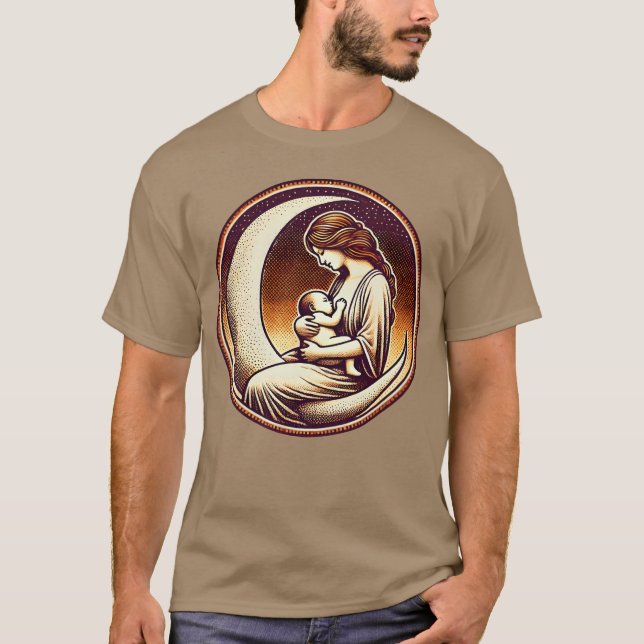 Camiseta Vintage da Madre Deusa (Frente)