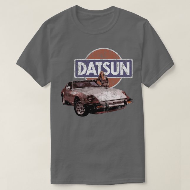 Camiseta Vintage Datsun 280zx (Frente do Design)