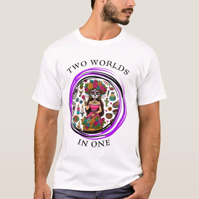 Camiseta Vintage Day of the Dead Design (Frente)
