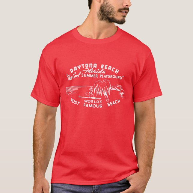 Camiseta Vintage Daytona Beach (Frente)