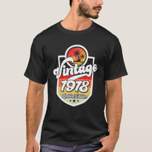 Camiseta Vintage De 104 Anos 1918 Limited Edition 104Th B