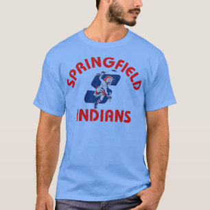 Camiseta Vintage de 1974, índios de Springfield