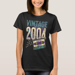 Camiseta Vintage de 19 anos 2004 19º aniversário