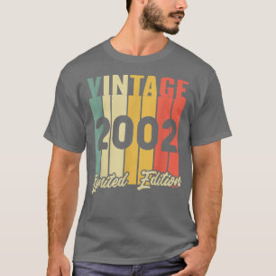Camiseta Vintage de 20 anos, edição limitada 20 Bir