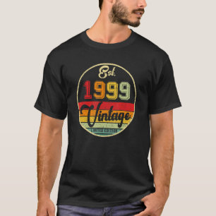 Camiseta Vintage de 23 anos 1999 23º dia B