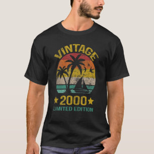 Camiseta Vintage de 23 anos 2000 23º aniversário