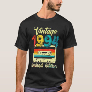 Camiseta Vintage De 28 Anos Melhor De 1994 Cassette Tape 28