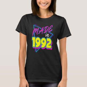 Camiseta Vintage de 30 anos 1992 aniversário de 30 anos 22