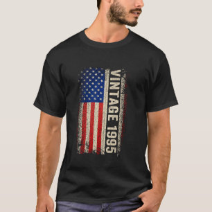 Camiseta Vintage de 30 Anos Nasceu Em 1995 Aniversário de 3
