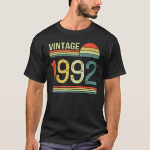 Camiseta Vintage De 31 Anos De 1992 Feita Em 1992 31º Nasci