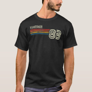 Camiseta Vintage de 40 anos 1983 aniversário de 40 anos 6