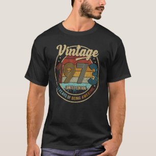 Camiseta Vintage de 49 anos 1973 49º aniversário 1