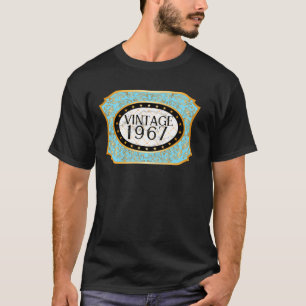 Camiseta Vintage de 55 anos 1967 Homens Mulheres 55º anive