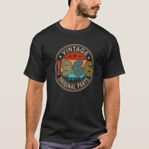 Camiseta Vintage de 56 anos 1966 Partes originais 56