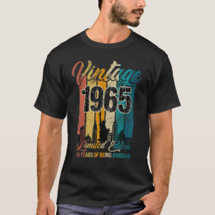 Camiseta Vintage de 58 anos 1965 58ª Festa de aniversário