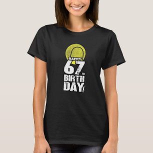 Camiseta Vintage de 67 anos Tênis 67 anos Aniversário
