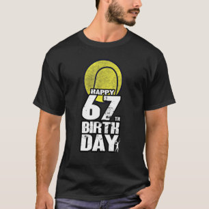 Camiseta Vintage de 67 anos Tênis 67 anos Aniversário