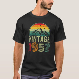 Camiseta Vintage de 70 anos, 1952, 70, Aniversário
