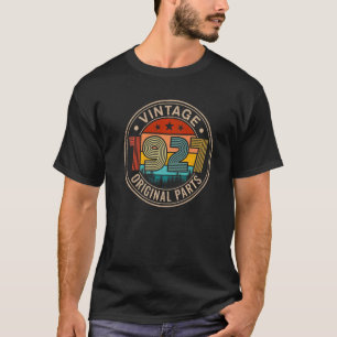 Camiseta Vintage de 95 anos, 1927, peças originais 95, nasc