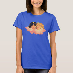 Camiseta Vintage de anjos