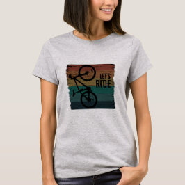 Camiseta Vintage de bicicleta de montanha