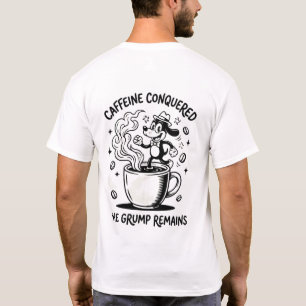 Camiseta Vintage de Desenho Animado do Cachorro So