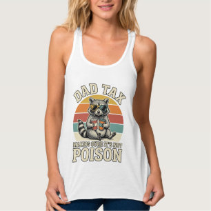 Camiseta Vintage de Design Engraçado de Papai Tax