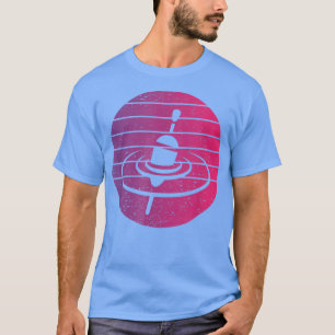 Camiseta Vintage de estilo retrô de caldeira de pesca flutu
