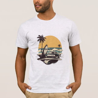 Camiseta Vintage de férias de verão