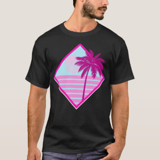 Camiseta Vintage de férias na praia