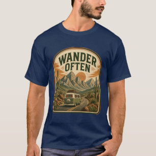 Camiseta Vintage de Gato Persa Botânico Elegante D