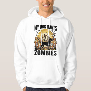Camiseta Vintage de Halloween de Cão de Caça a Zum