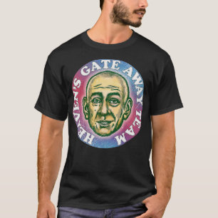 Camiseta Vintage de portas do céu - Arte do ventilador de a