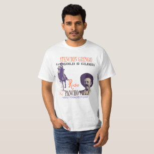 Camiseta Vintage de Recrutamento Pancho Villa