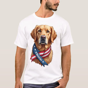 Camiseta Vintage de Resgate de Golden Retriever Pa