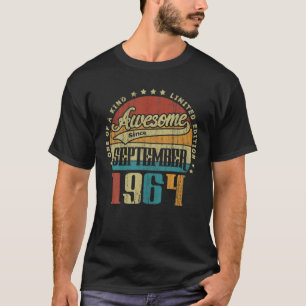 Camiseta Vintage De Setembro De 1964, Uma Espécie De Incrív