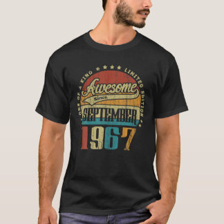 Camiseta Vintage De Setembro De 1967, Uma Espécie De Incrív