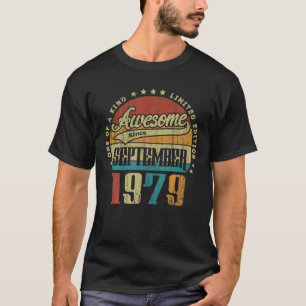 Camiseta Vintage De Setembro De 1979, Um Dos Mais Impressio