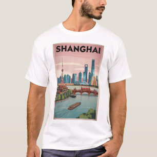 Camiseta Vintage de Xangai