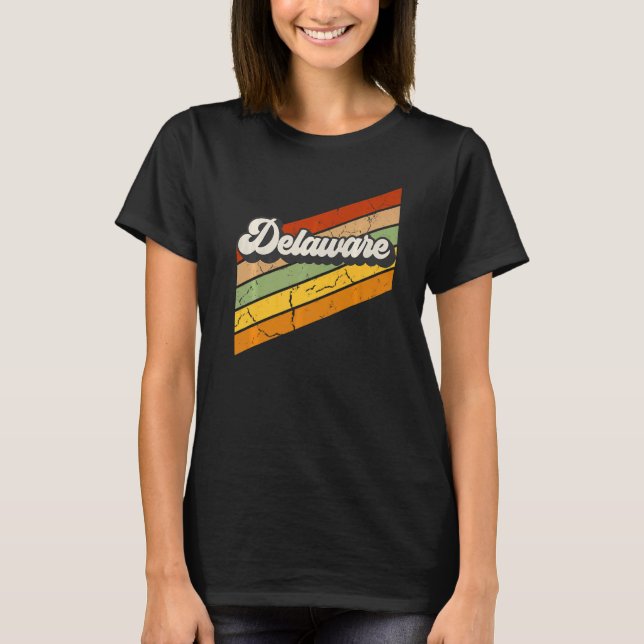 Camiseta Vintage Delaware 80s (Frente)