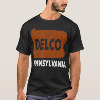 Camiseta Vintage Delco County Pensilvânia Philadelphia Lov