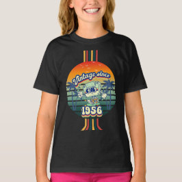 Camiseta Vintage desde 1956 Classic 69th Aniversário Retro
