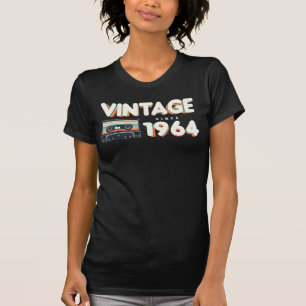 Camiseta Vintage desde 1964 Nostalgic & Vintage Music Birth