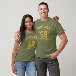 Camiseta Vintage Desde Edição Limitada