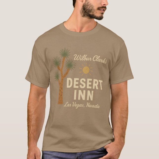 Camiseta Vintage Desert Inn Wilbur Clark's Las Vegas (Frente)
