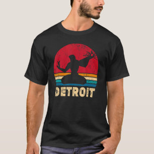 Camiseta Vintage Detroit Spirit De Detroit Michigan Retro