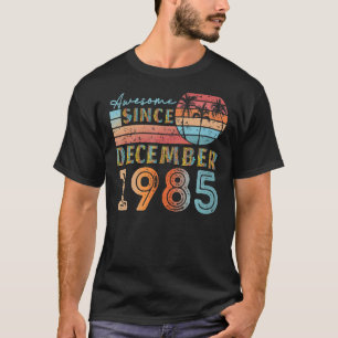 Camiseta vintage dezembro 1985 92 anos 37 anos