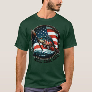 Camiseta Vintage Dia de os pais de pavilhão dos Estados Uni
