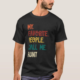 Camiseta Vintage Dia de os pais My Favorite Pessoas Me Cham